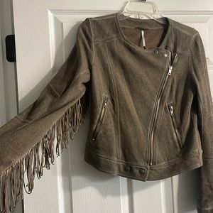 Fringe coat